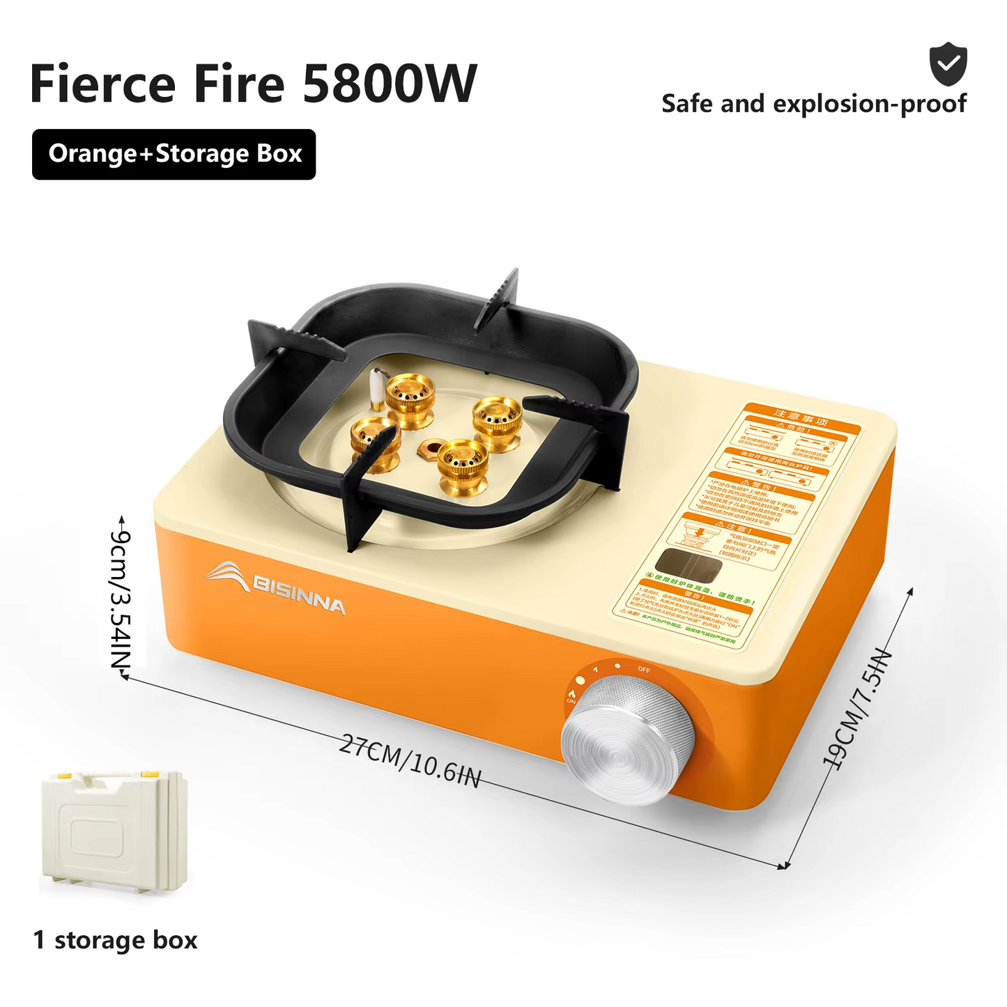 Portable Camping Gas Stove