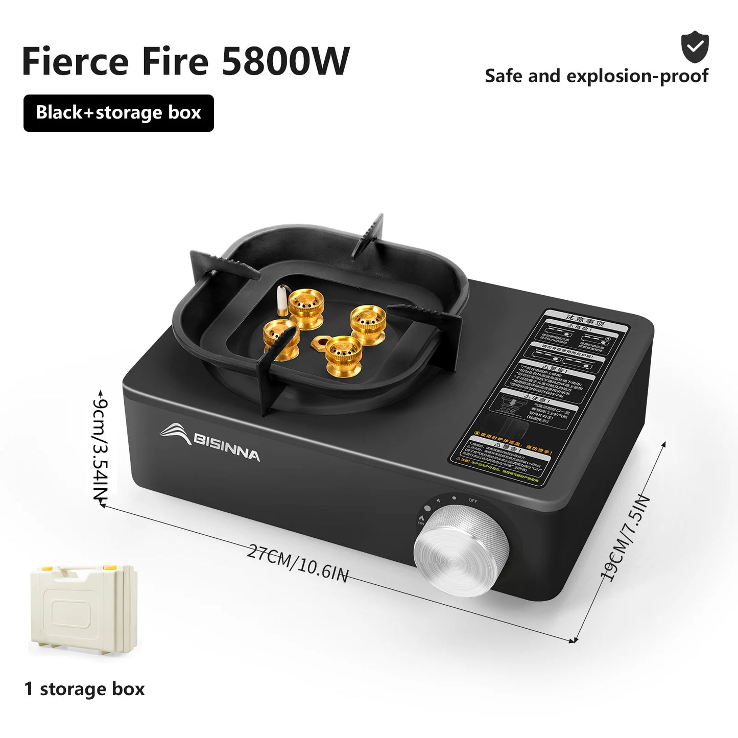 Portable Camping Gas Stove
