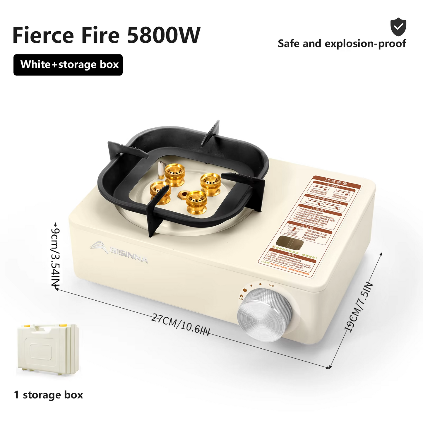 Portable Camping Gas Stove